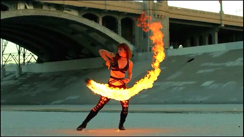 Los Angeles Fire Dancing ft. Flow Mayhem