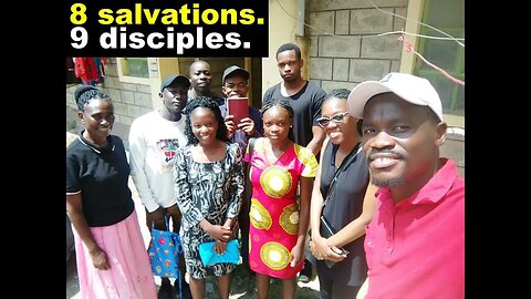 8 salvations 9 disciples