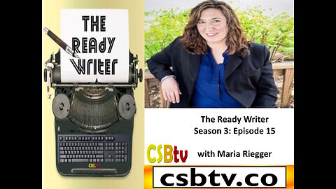 The Ready Writer S3E15 (with Maria Riegger)