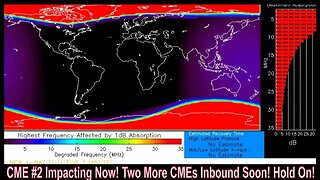 CME #2 Impacting Now! Two More CMEs Inbound Soon! Hold On!