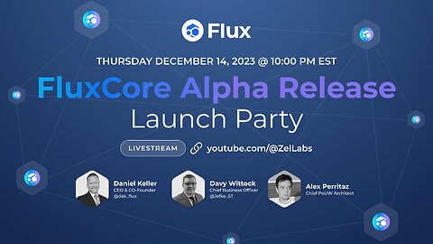 Flux | FluxCore Alpha Release Party