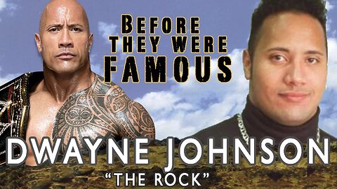DWAYNE 'THE ROCK' JOHNSON | Before They Were Famous