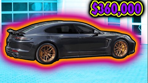 $360,000 Porsche Panamera GTR Full Carbon