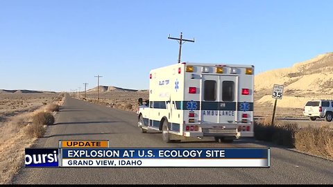 UPDATE: One person killed, three hospitalized in explosion at US Ecology site near Grand View