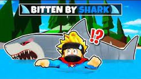 I Got Bitten By A SHARK in Roblox BROOKHAVEN RP!! ROBLOX Brookhaven 🏡RP - FUNNY MOMENTS