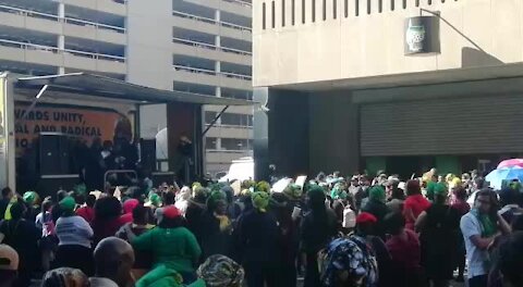 ANCWL holds separate march to protest gender-based violence (wCe)