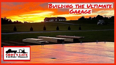 Building The Ultimate Garage EPS 12 Gutter Drains, Dirt and a new Pad