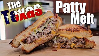 The Texas Patty Melt that will bring tears to your eyes