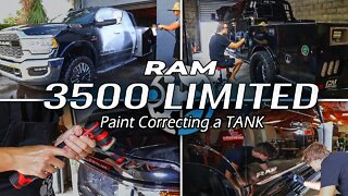 Ram 3500 Limited | An ABOSOLUTE TANK | Correcting & Protecting, Getting this Toy Puller to GLOSS!