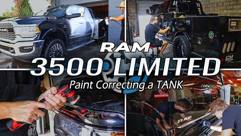 Ram 3500 Limited | An ABOSOLUTE TANK | Correcting & Protecting, Getting this Toy Puller to GLOSS!