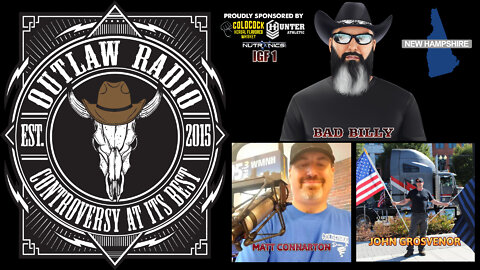 Outlaw Radio - New Hampshire Primary Elections with John Grosvenor & Matt Connarton (September 24, 2022)