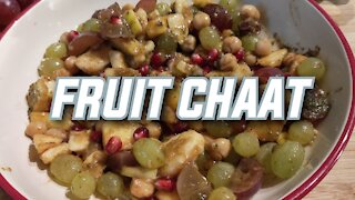 FRUIT SALAD WITH A TWIST. FRUIT CHAAT RECIPE