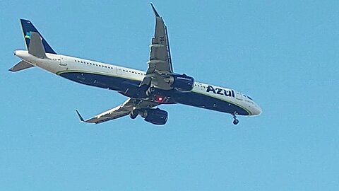 Airbus A321NEO PR-YJD vindo de Campinas para Manaus