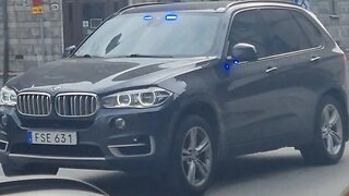[8k] Emergency response 449 HP Sophistogrey BMW X5 xDrive50i hammering it in Stockholm, Sweden