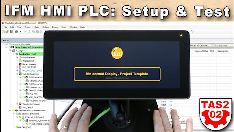 IFM CR1203 HMI Controller: Initial Setup & Add Ethernet IO in CODESYS