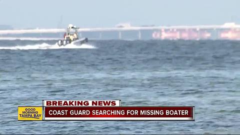 Coast Guard searching for possible missing man after unmanned jet ski found