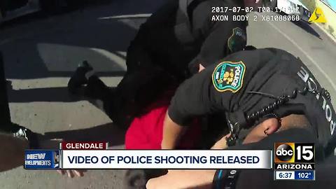 GRAPHIC: Body camera video shows Glendale police deadly shooting