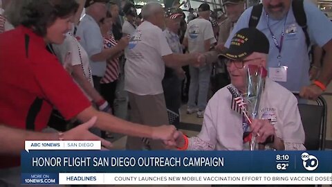 Honor Flight San Diego outreach campaign