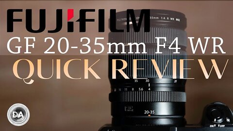 Fujinon GF 20-35mm F4 WR Quick Review: The Widest View on Medium Format!