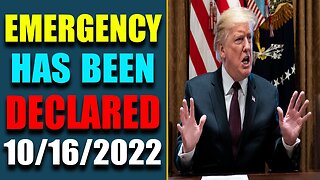 LATEST BREAKING NEWS: EMERGENCY HAS BEEN DECLARED OF TODAY OCT 16, 2022