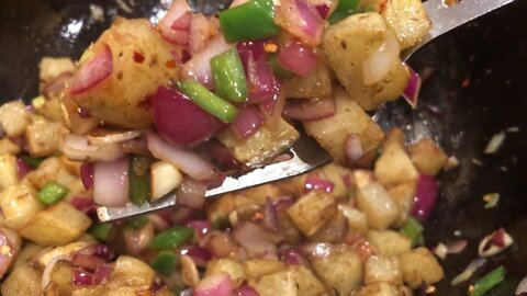 Spicy cumin potatoes