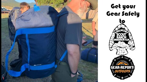 Get your backpacking gear safely to your Philmont Trek