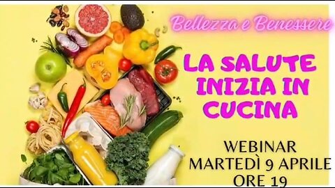 LA SALUTE INIZIA IN CUCINA-WEBINAR 1-Nelson Quantum Biofeedback