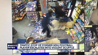 Ex-MSU star Malik McDowell seen on video attacking officer after being tased