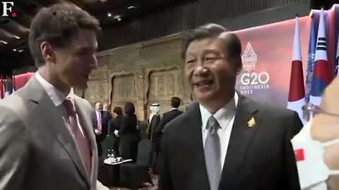WEF man-child puppet Trudeau scurries away after being scolded by Xi Jinping at G20