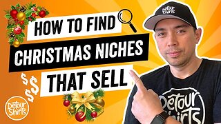 How to Find The Best Christmas Niche for Tshirt Design (FREE Print on Demand Tool) Amazon Tutorial