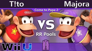 T!to (Diddy Kong) vs. Majora (Diddy Kong) - Wii U RR Pools - CTP2