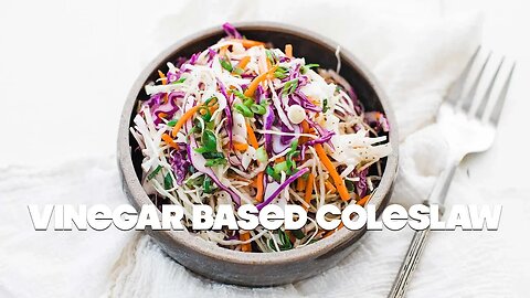 Vinegar Based Coleslaw Recipe