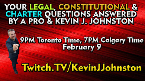 Your Legal, Constitutional & Canadian Charter Questions Answered!