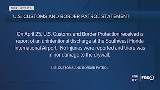 U.S. Customs officer fires gun at RSW
