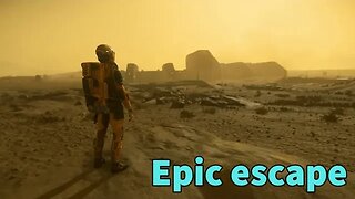 Star Citizen - A genuinely epic moment while escaping prison!