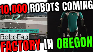 🤖Worlds First Humanoid Robot Factory - Agility Robotics - RoboFab - 10,000 Digit Robots a Year🤖