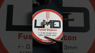 FUSED CLAPTON NI80 - Como é? Quando usar? VAPE COIL