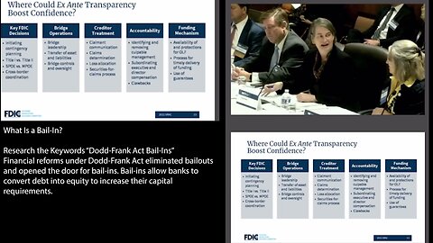 Bail-Ins | Research the Keywords "Dodd-Frank Act Bail-Ins" | Did Financial Reforms Under Dodd-Frank Act Eliminated Bailouts And Open the Door for Bail-Ins?
