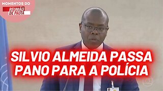 Silvio Almeida defende investigação da morte de policia | Momentos do Reunião de Pauta