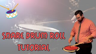 Snare Drum Roll Tutorial | How to do a Snare Drum Roll