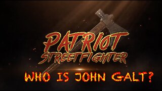 Patriot Streetfighter w/ Warrior Patriot Scott Bennett, Telling It Like It Is. TY JGANON