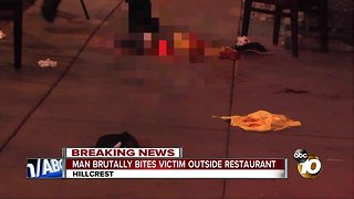 Restaurant employee bitten by a man in Hillcrest