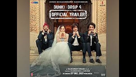 Dunki Drop 4 | Shah Rukh Khan | Rajkumar Hirani | Taapsee | Vicky | Boman | 21st Dec 2023