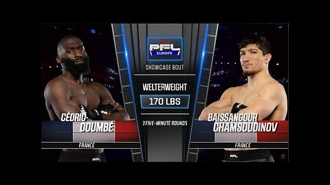 Cédric Doumbé vs Baysangur Chamsoudinov Highlights HD | PFL EUROPE 2024 | Full Fight [Flokossama]