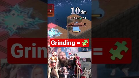 GRINDING should be like a puzzle game and be challenging in itself #gaming #games #gamedev #shorts