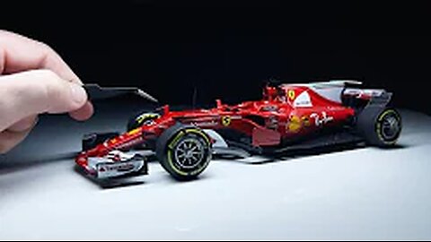 I built a Ferrari Formula 1 racecar - 1/20 2017 Ferrari F1 SF70H