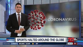 Coronavirus stops sports around the globe