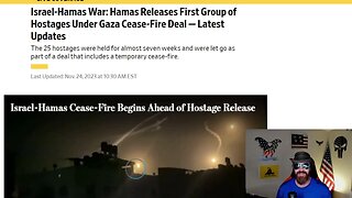 Hamas Releases First Set Of Hostages Today