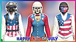 Top 3 Best Easy To Make July 4th Female Tryhard Outfits #2 (GTA Online)