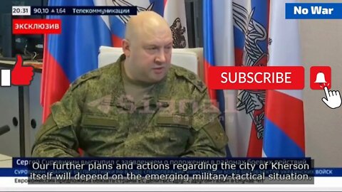 General Sergei Surovikin—full interview, subtitled!